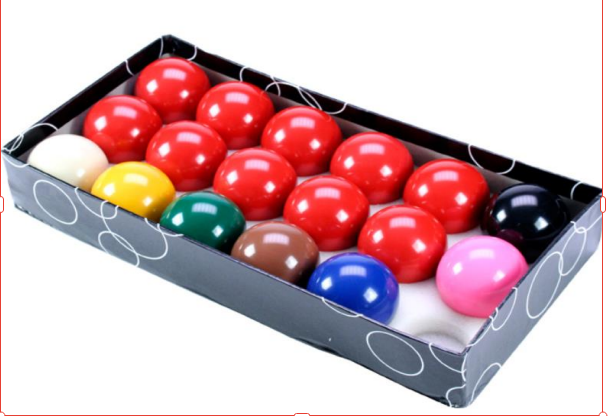 snooker balls 2'1/6